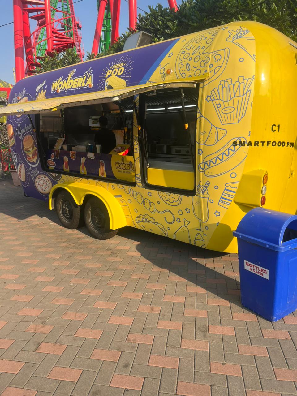 hungrywheels.in best food trailer Wonderla POD open