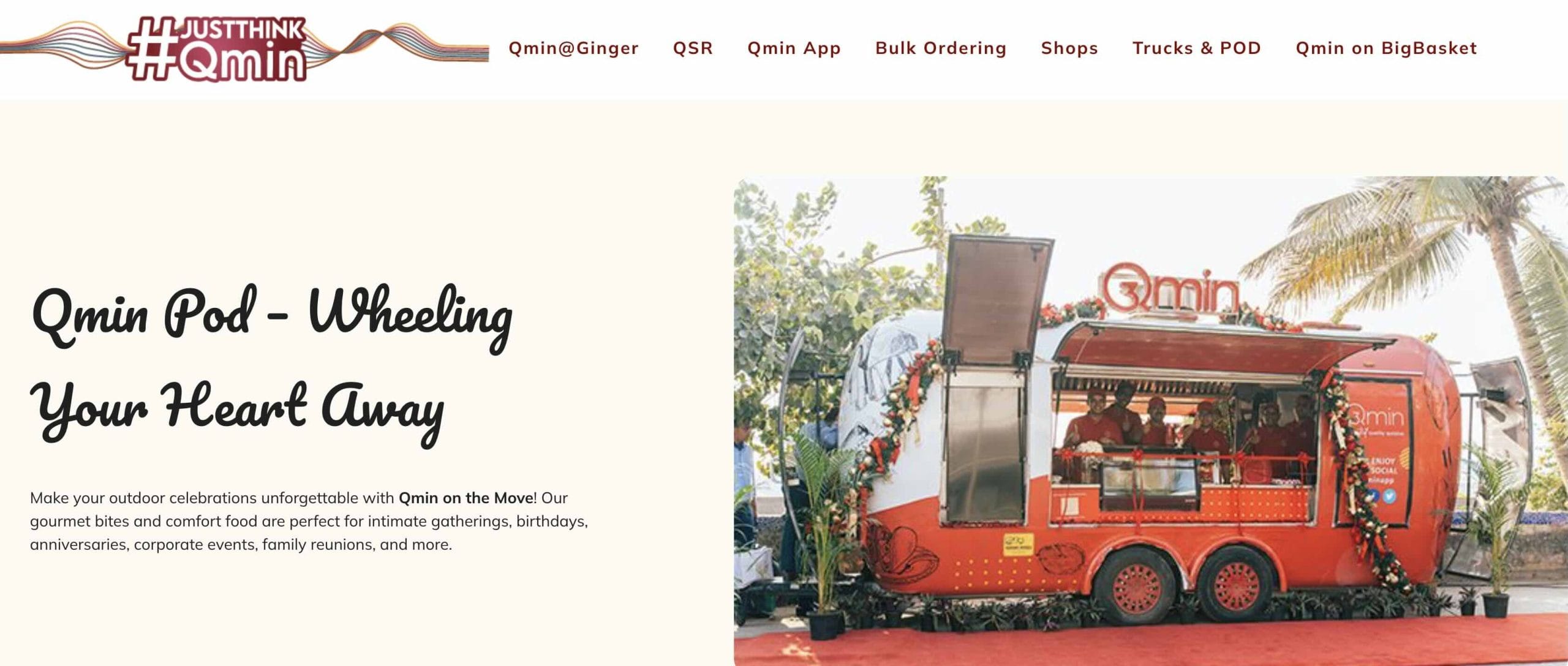 hungrywheels Qmin Food Pod Wheeling Your Heart Away Make your outdoor celebrations unforgettable